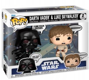 FUNKO POP! Vinyl Figure: Star Wars - Darth Vader & Luke Skywalker (Sayings), 2-pack 1