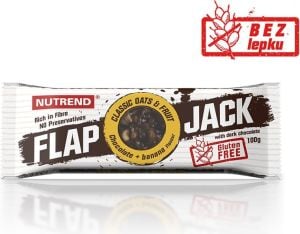 Nutrend Flap Jack Gluten Free Czekolada-banan 100g 1