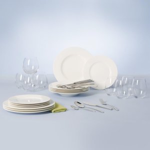 Villeroy & Boch Wonderful World White 4 Friends dinnerware set, 36 pieces 3