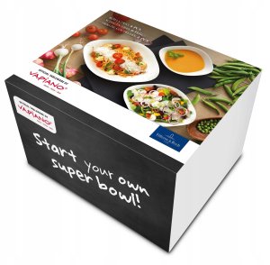 Villeroy & Boch Vapiano trio bowl set, 6 pieces, white 1