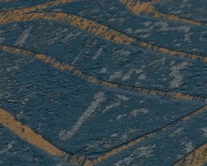 WALLPAPER 395074 BLUE WAVE (12) 4