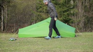 Vaude Lizard Seamless 2-3 hiking tent, cress green 2