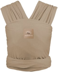 manduca Sling Monochrome Edition baby carrier, Nougat 1