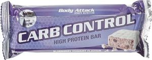 Body Attack Carb Control Bar Jagoda-jogurt 100g 1