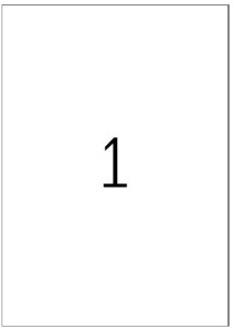 Xerox 003R97400, White, Self-adhesive printer label, A4, Laser/Inkjet, Acrylic, Permanent 2