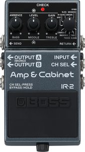 Boss IR-2 Amp & Cabinet Pedal 1