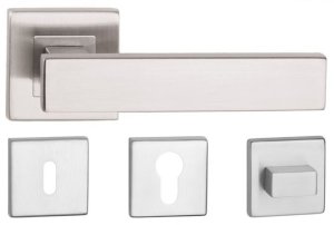 Door handle INOX ONYX, stainless steel 1