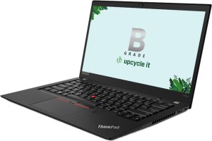 Used Lenovo ThinkPad T490s 14" laptop, **B-rated**, Win 11 Pro (LAP-T490S-MX-B017) 1