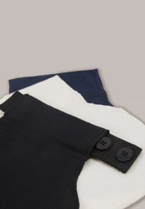 Carriwell Flexibelt Waist Expander - stretchable maternity belt, one size 4