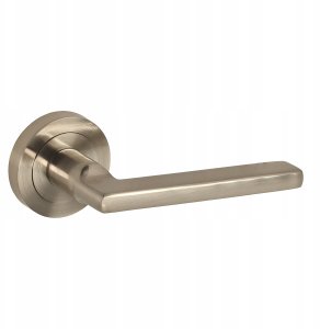 Door handle DH 98A, universal, stainless steel color. 1