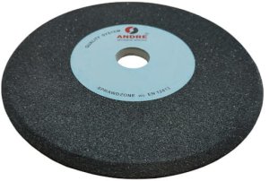 ANDRE PROFILED GRINDING WHEEL 200mm x 8mm x 32mm 98C60K7VC01-35 BLACK "TYPE 1C" 2