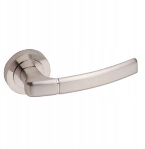 Door handle DH 91A, universal, stainless steel color. 1