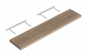 FS 118/24 DB SHELF SONOMA OAK 118X24CM 1