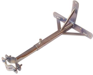 Finnsat electrogalvanized telescopic bracket, 400 mm - 700 mm 1