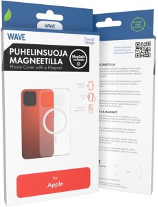 Wave MagSafe compatible case, iPhone 15, clear 1