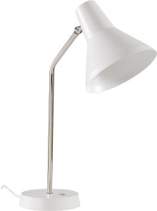 Innolux Carin table lamp, E27, white/chrome 1