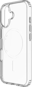 Wave MagSafe compatible protective case, iPhone 16, transparent 1