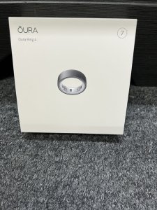 Smart Ring Fixed Oura Ring 4, Stealth, Size 7 1