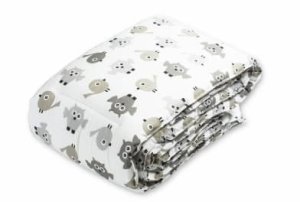 Anne & Mikael edge cushion, 30 x 360 cm, owl, grey 1