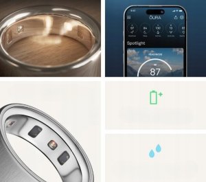 Smart Ring Oura Ring 4 r. 10 Szary (JZ90-54218-10) 5