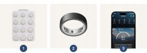 Smart Ring Oura Ring 4 r. 10 Szary (JZ90-54218-10) 7