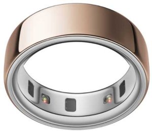 Oura Ring 4 smart ring, Rose Gold, size 6 1