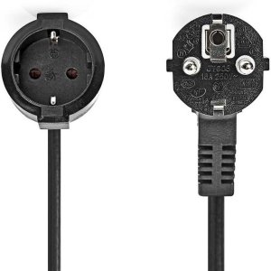 Fuj:tech 1-piece extension cord, 20 m, black 1