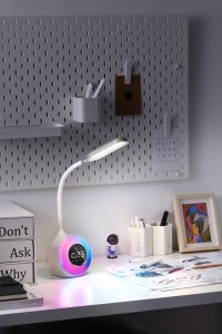 Fuj:tech Mood desk lamp with wake-up light and RGB mood light 1