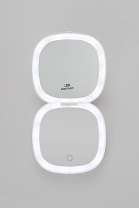 Enne Glow up mini travel makeup mirror with LED light 2