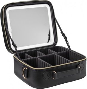 Enne Glow up travel makeup mirror and bag with LED light 1