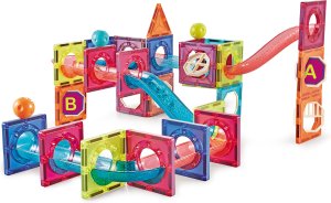 Milla & Mans Genius magnetic building set, 78 pieces 1