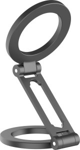 FoneKit Foldable Dual Magsafe Compatible Phone Holder, Black 1