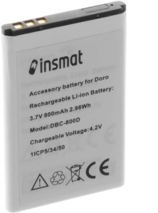 Insmat Doro DBC-800D 800 mAh mobile phone battery 1