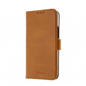 Insmat Exclusive Flip Case, iPhone 14, brown 1