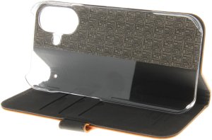 Insmat Premium Flip Case, Apple iPhone 16, brown 1