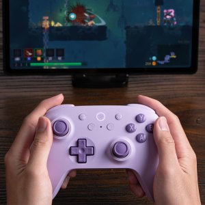 8BitDo Ultimate 2C Wireless Pad - wireless game controller, peach, PC / Android 10