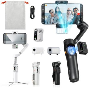 HOHEM iSteady V3 AI Kit gimbal for smartphone, white 1