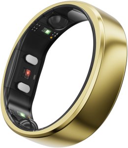 RingConn Gen 2 smart ring, gold, size 10 1