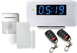 SimPal G212-V2 GSM alarm device and desk clock 1