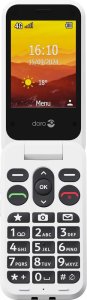 Doro Leva L21 basic phone, red / white 1