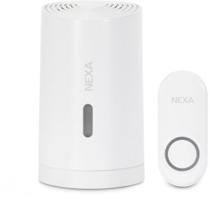 Nexa MLR-1922 wireless battery-operated doorbell with call button 1