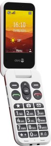 Doro Leva L31 basic phone, red / white 1