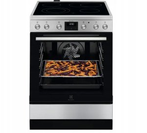 Special offer! Electrolux electric stove with electric oven steel LKR64022AX 1