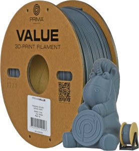 PrimaValue ABS filament for 3D printer, 1.75 mm, dark gray 1