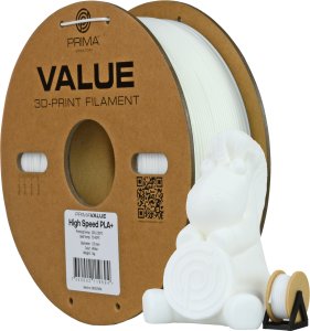 PrimaValue PLA+ High Speed   filament for 3D printer, 1.75 mm, white 1
