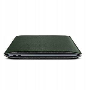 Woolnut Leather Sleeve for 13" MacBook Pro & Air, green 2