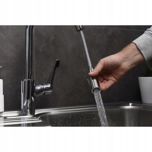 Bateria kuchenna Hansgrohe HG DIY Cento XL Baterie kuchenne - z wyciągiem chrom HG nr. 14803 5