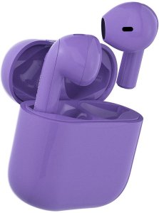 Happy Plugs Joy earbuds, lilac 2