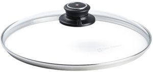Glass lid O26 cm with handle SDC26 1