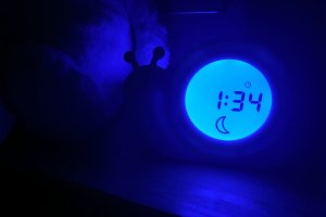 Alecto Baby Simon Snail sleep rhythm alarm clock, mint green 15